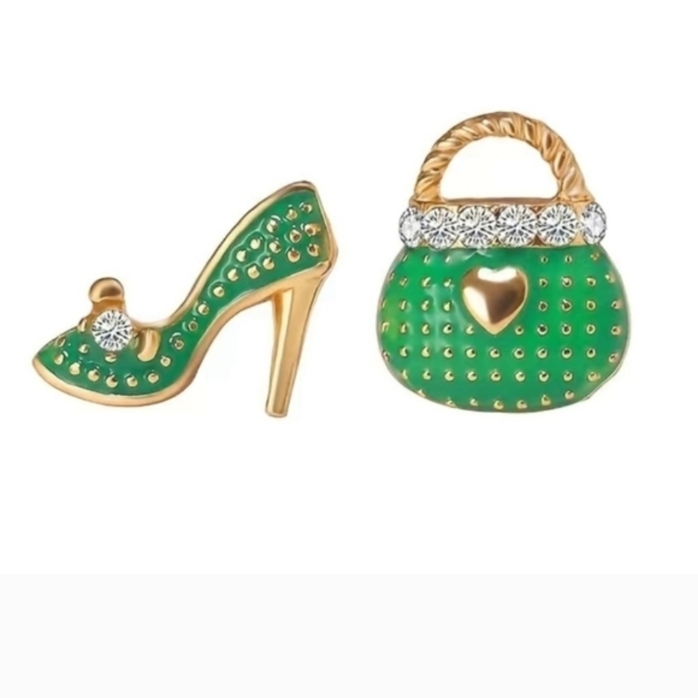 Purse and‎ High Heel Earrings 👠